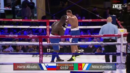 Haris Aksalic vs Nico Yamdjie (28-09-2018) Full Fight