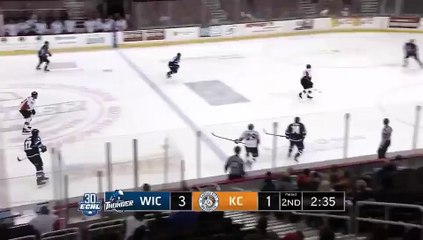 ECHL Kansas City Mavericks 1 at Wichita Thunder 3