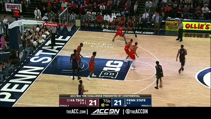 Virginia Tech vs. Penn State Basketball Highlights (2018-19)