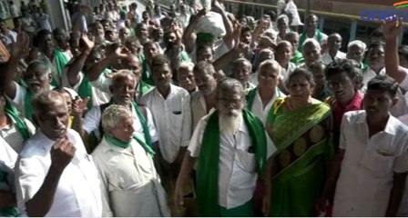 டெல்லி புறப்பட்ட தமிழக விவசாயிகள்.. வீடியோ