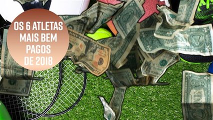 Neymar está entre os 6 atletas mais bem pagos em 2018