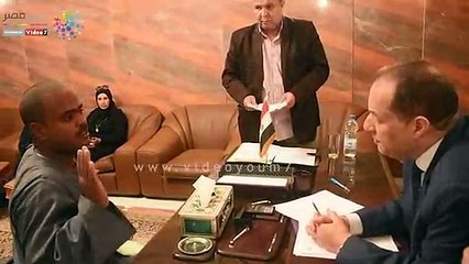 لقاء جماهيرى لنائب محافظ أسوان لتلقى شكاوى المواطنين