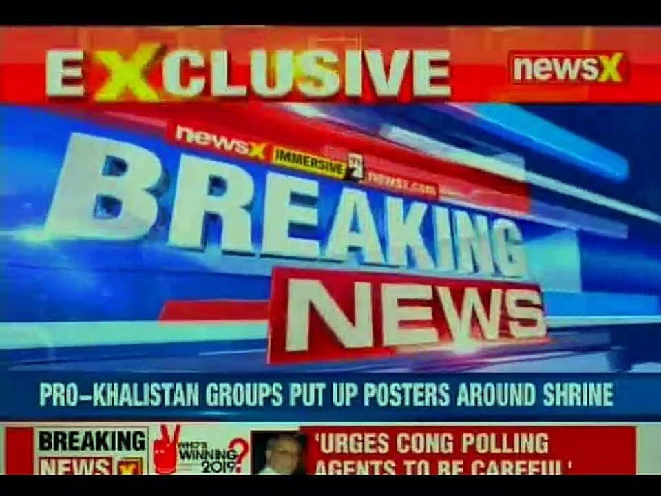 Pro-Khalistan posters plastered, Referendum 2020 planned day before Kartarpur corridor inauguration