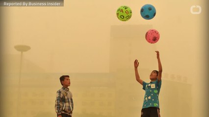 Shocking Footage Reportedly Shows Inside Of China's 'Re-Education' Camps