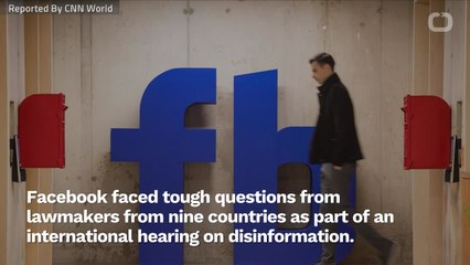 Facebook Questioned In London By Lawmakers From 9 Countries