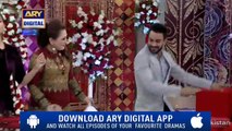 Aaj Ke Show Main Zahid Aur Asma Abbas Ki Unique Entry