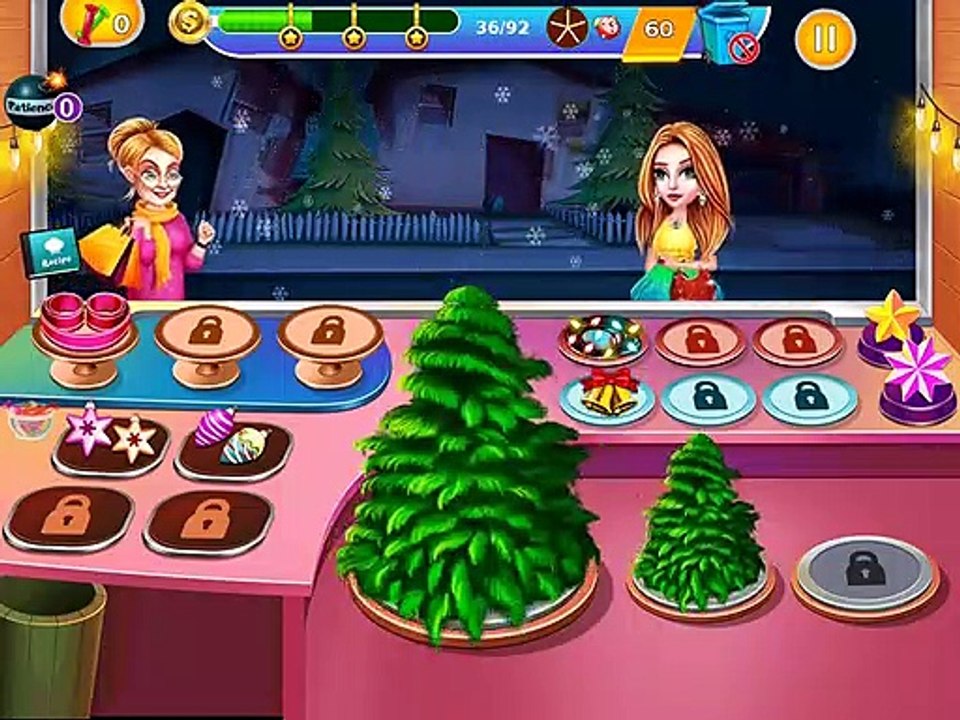 Christmas Food Shop - Cooking Restaurant Chef GamePlay Video