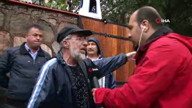 Bodrum'da içme suyu borusu patladı ortalık savaş alanına döndü