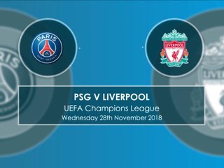 Head to Head - PSG vs Liverpool