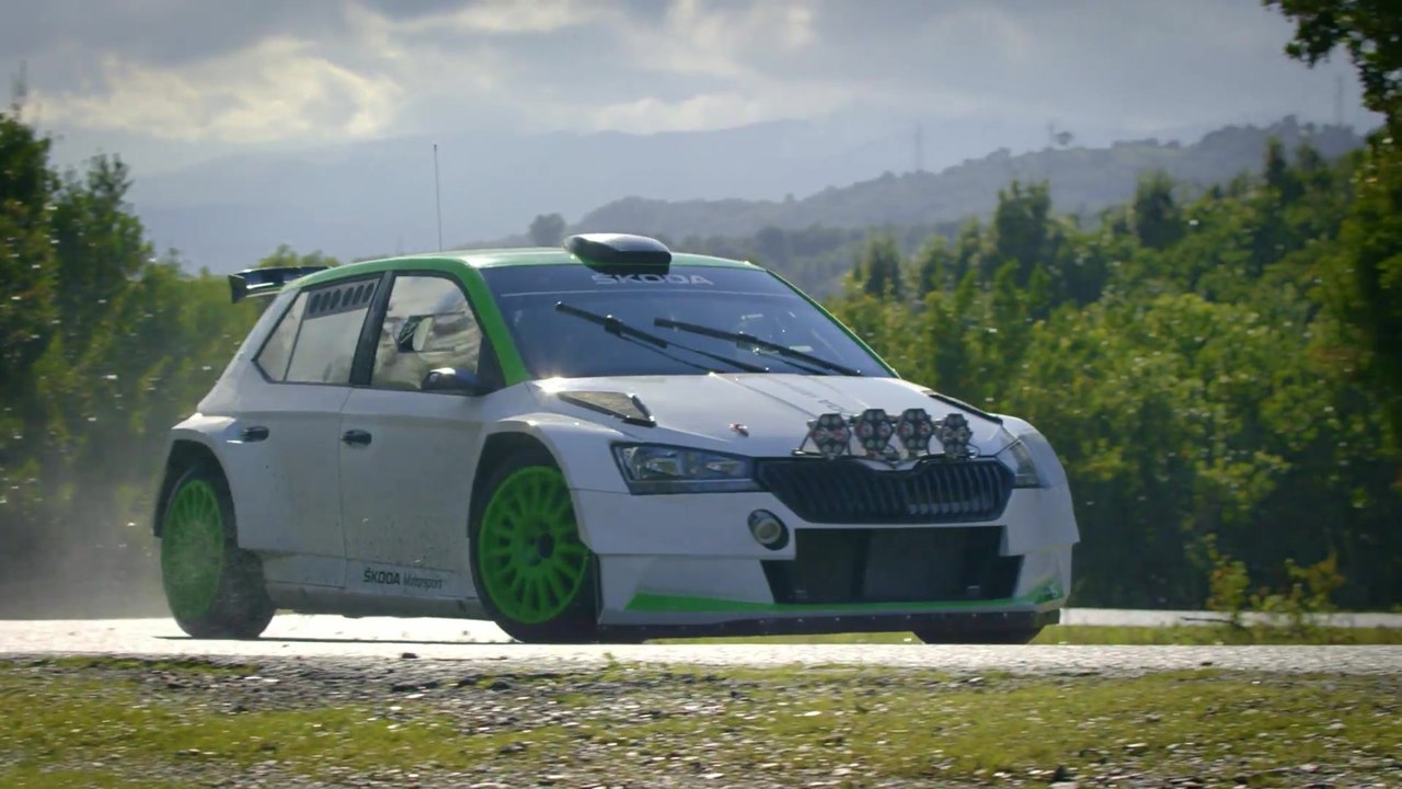 The new SKODA FABIA R5 - SKODA defends WRC 2 Title again