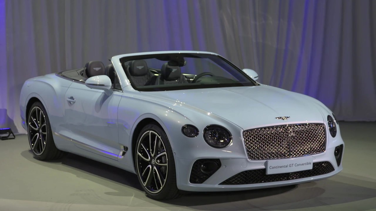 Bentley Continental GT Convertible Launch