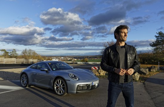 As the World Premiere nears, Mark Webber drives the new Porsche 911