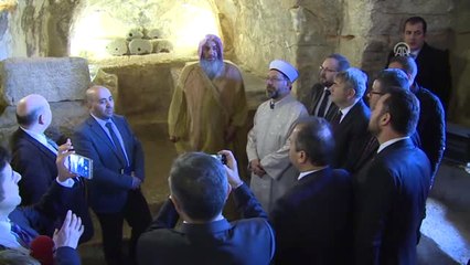 Diyanet İşleri Başkanı Ali Erbaş Ürdün'de (2) - Ashab-ı Kehf Mağarası ve Sahabe Kabirlerini Ziyareti