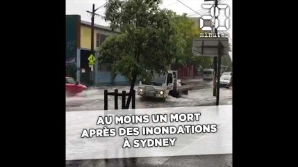 Au moins un mort dans des inondations à Sydney