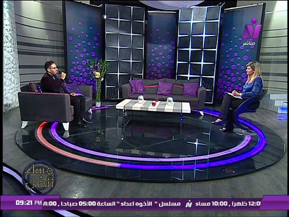 المطرب مصطفى يوسف فى مساء الفن_