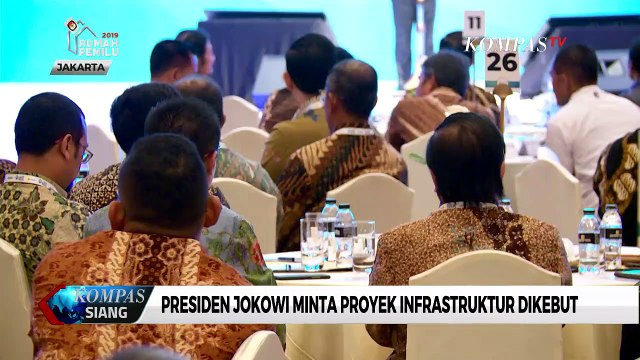 Presiden Joko Widodo Minta Proyek Infrastruktur Dikebut