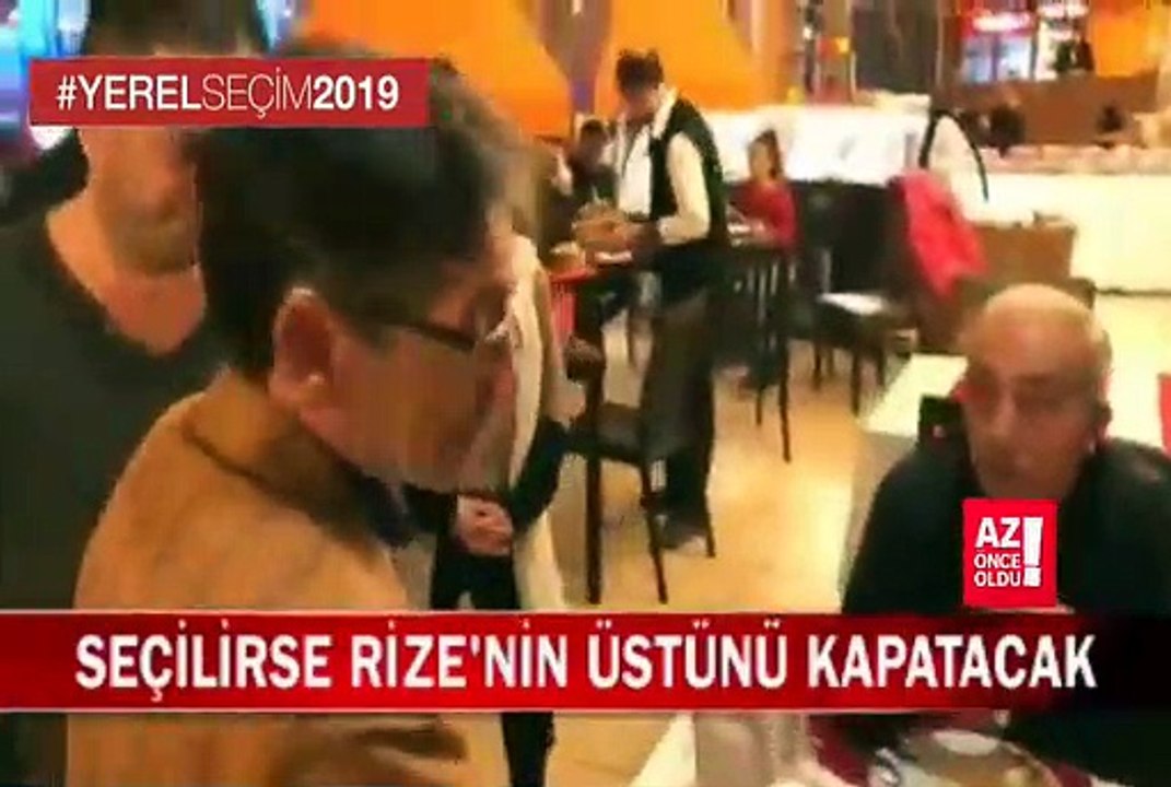 Belediye başkanı seçilirse Rize'nin üstünü kapatacak: Sigara içmek isteyenler Of'a gitsin