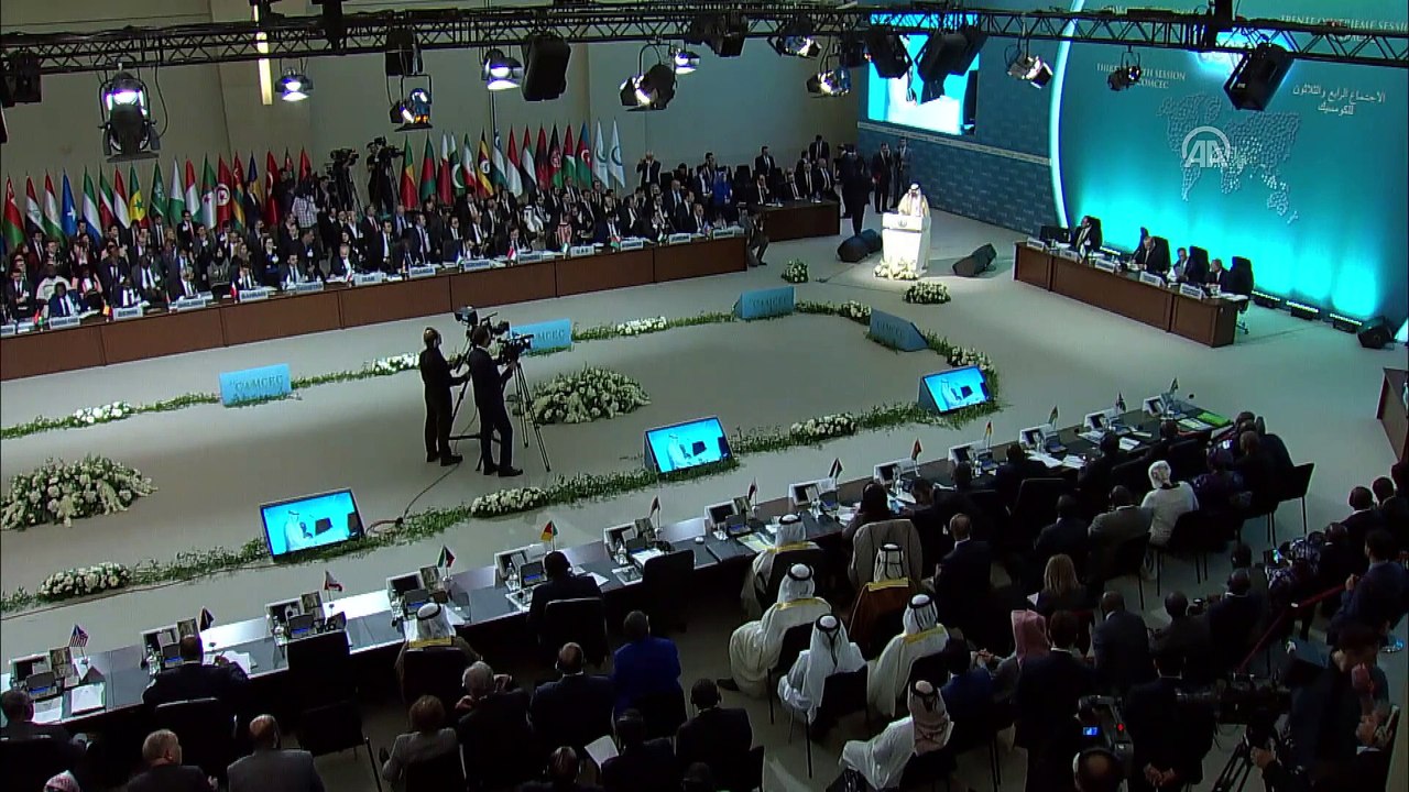 34’üncü İSEDAK Toplantısı - İslam İşbirliği Teşkilatı genel sekreteri Yusuf Bin Ahmed El Useymim - İSTANBUL