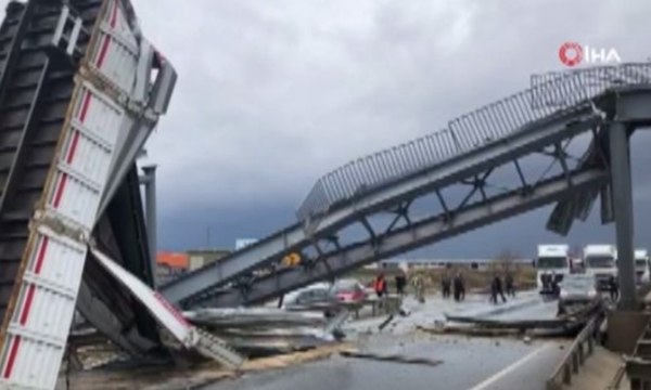 Damperi açık unutulan kamyon karayolunu savaş alanına çevirdi