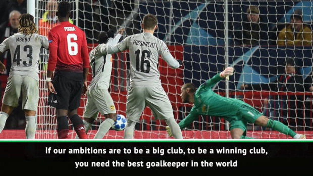 'Best goalkeeper in the world' De Gea close to...