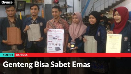 Genteng Bisa Sabet Emas