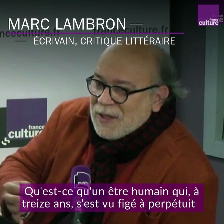 Marc Lambron sur l'univers et le mythe de Michael Jackson