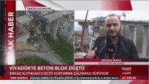 Kocaeli Gebze'de Viyadük Çöktü! İHA Muhabiri Olay Yerinden Aktarıyor