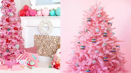 Les sapins roses débarquent dans vos maisons !