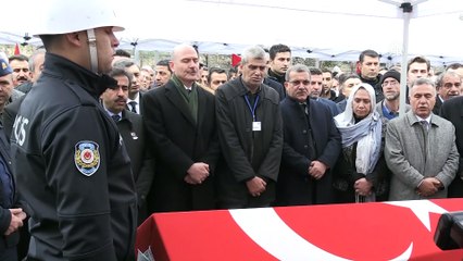Şehit polis memuru Öztekin, son yolculuğuna uğurlandı - DİYARBAKIR