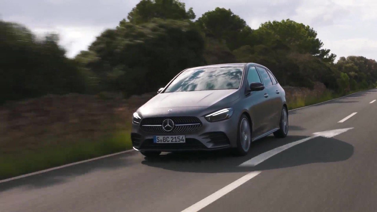 Mercedes-Benz B 200 d - Test drive with the new Mercedes B-Class