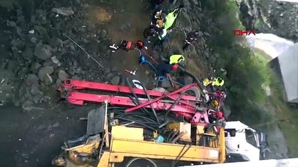 Gebze'de viyadükte çökme: 2 işçi hayatını kaybetti!