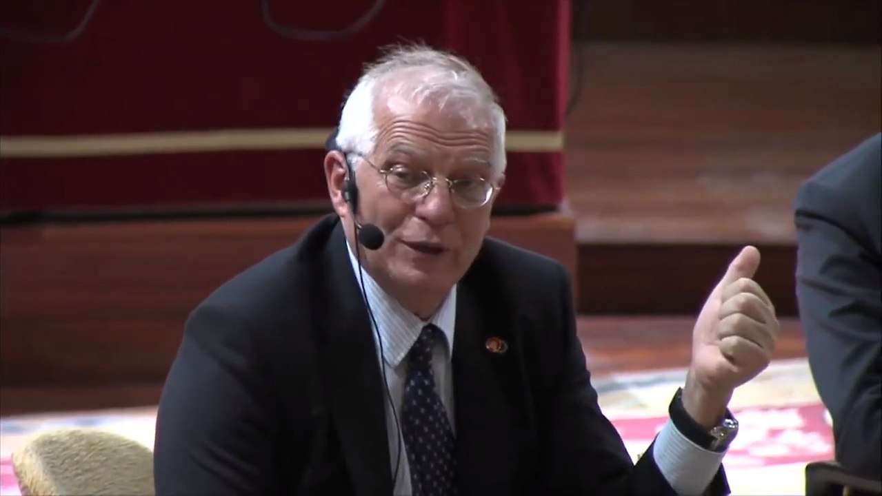 Borrell hace referencia a los indios americanos
