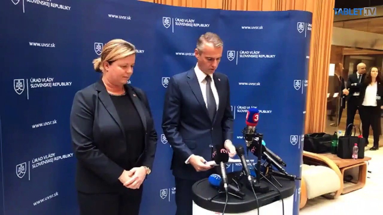 ZÁZNAM: Brífing vicepremiéra Richarda Rašiho