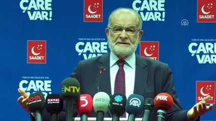 Karamollaoğlu: 'Bizim 'ittifak' diye bir konu gündemimizde yok' - ANKARA