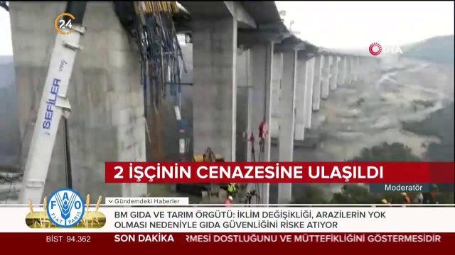 2 işçinin cenazesine ulaşıldı