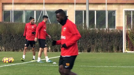 Kayserispor'da Trabzonspor maçı hazırlıkları - KAYSERİ