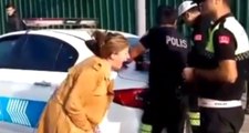 Çığlığıyla Türkiye Gündemine Oturan Kadın Sürücüye 578 Lira Ceza Kesildi