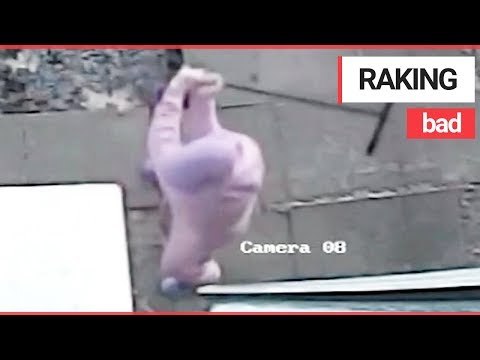 Drug Addict Tries to Force himself into Flat using a GARDEN RAKE | SWNS TV