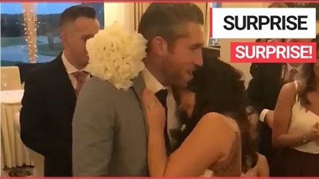 Moment Bridesmaid Caught Bouquet and Boyfriend IMMEDIATELY Proposed! | SWNS TV
