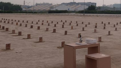 Video | Kuveyt'te yasak kitaplar mezarlığı