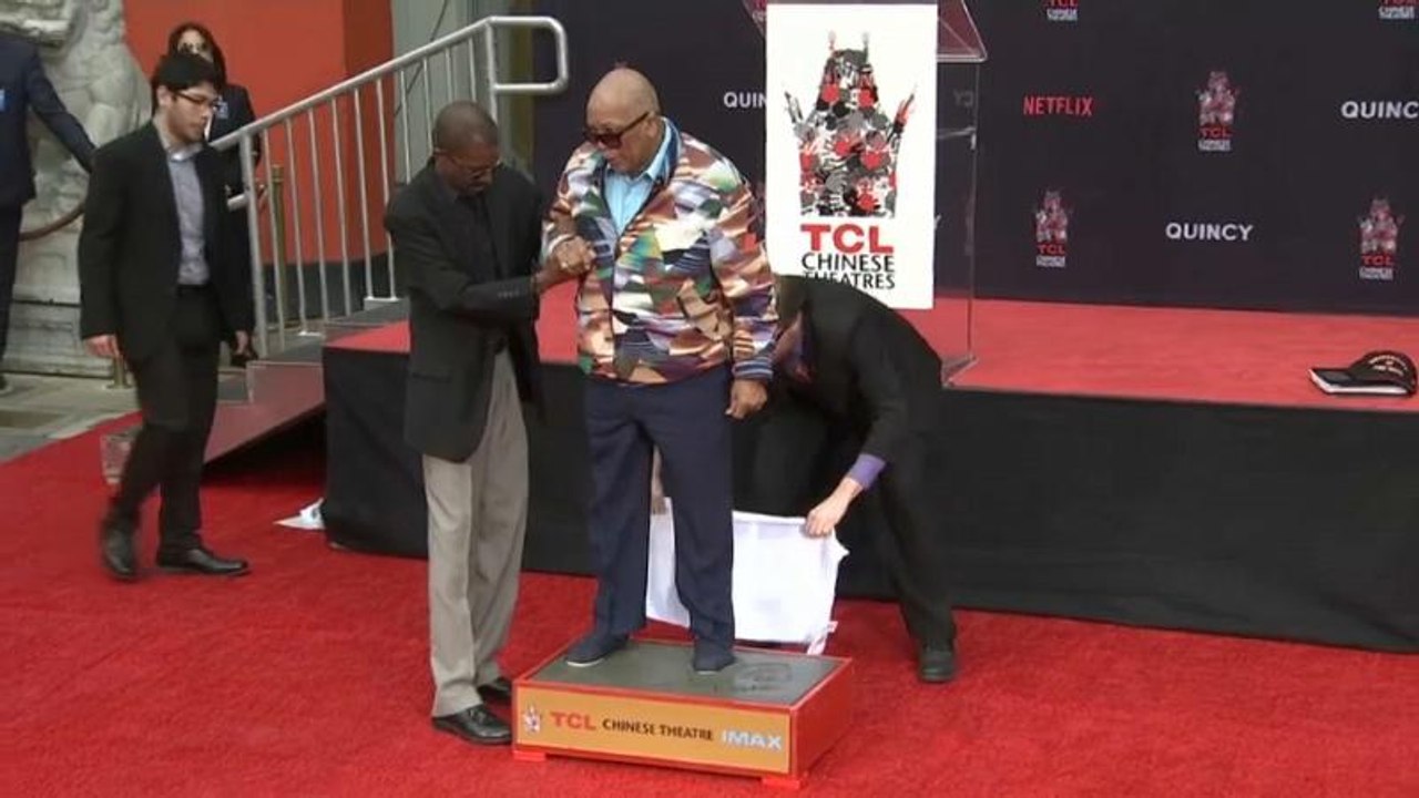 Hollywood ehrt US-Musiklegende Quincy Jones