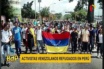 Refugiados en el Perú: activistas venezolanos se ganan la vida trabajando honestamente