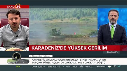 Karadeniz'de yüksek gerilim