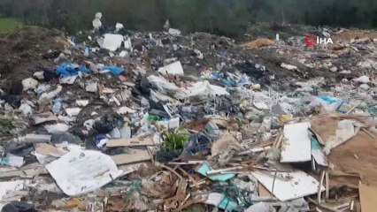 Ormanlık Alana Dökülen Çöp ve Molozun Önüne Geçilemiyor