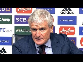 Leicester 0-0 Southampton (Leicester Win 6-5 On Pens) - Mark Hughes Full Post Match Press Conference