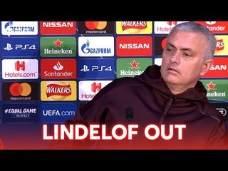 Lindelof: 'Out For Quite A While' Jose Mourinho Press Conference