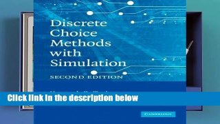 Library  Discrete Choice Methods with Simulation