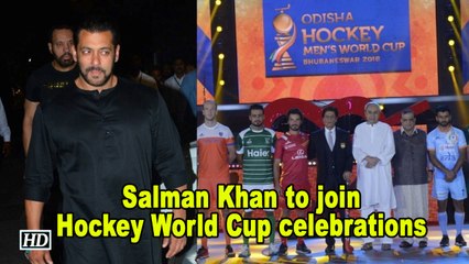 Salman Khan to join Hockey World Cup celebrations in Cuttack