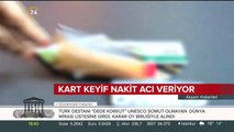 Alışverişte kart keyif, nakit acı veriyor