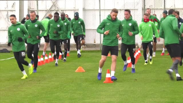 Spor Atiker Konyaspor Taktik Çalıştı